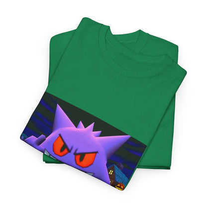 Gengar Flipping The Bird Halloween Tee