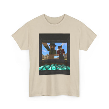 Pixelated Duo With Precious Gems