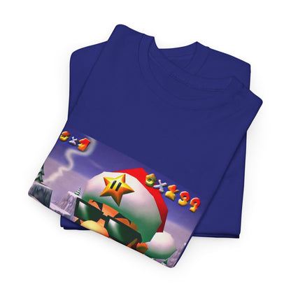 Cool Mario Santa Smoking Cigar Tee