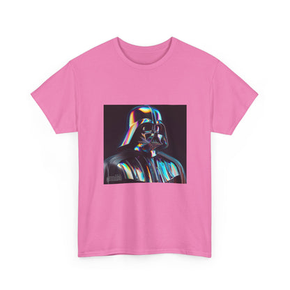 Holographic Dark Lord Vaporwave Icon Tee