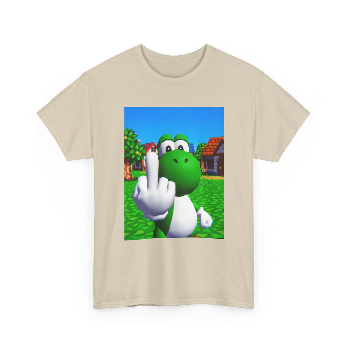 Yoshi Giving The Finger Tee (Design 6)