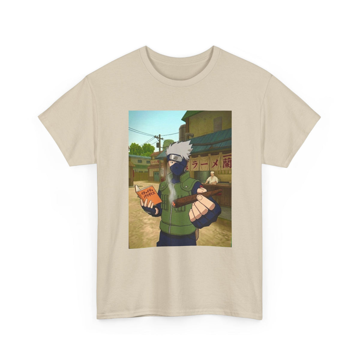 Kakashi Reading And Chilling Tee