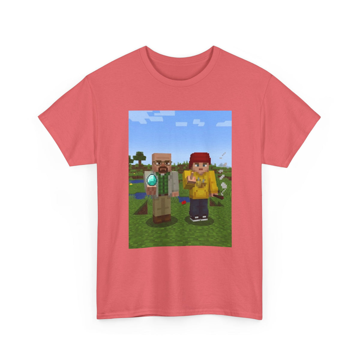 Walter White and Jesse Pinkman Minecraft Tee