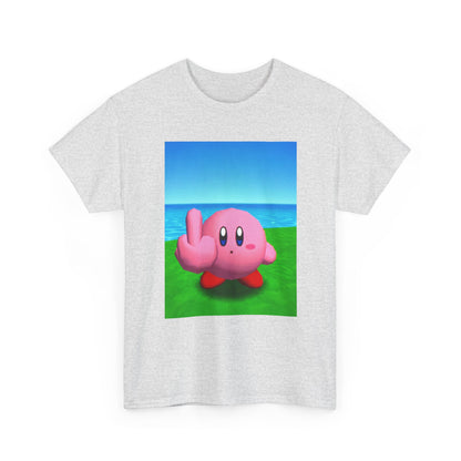 Kirby Flipping The Bird Tee (Design 5)