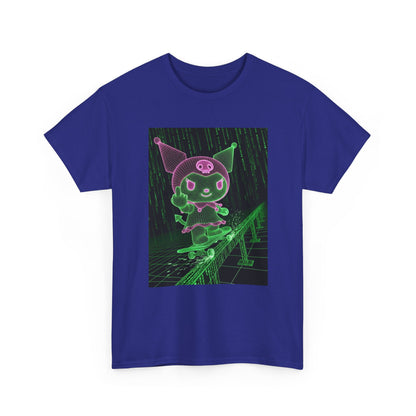 Wireframe Kuromi Skates And Flips The Bird