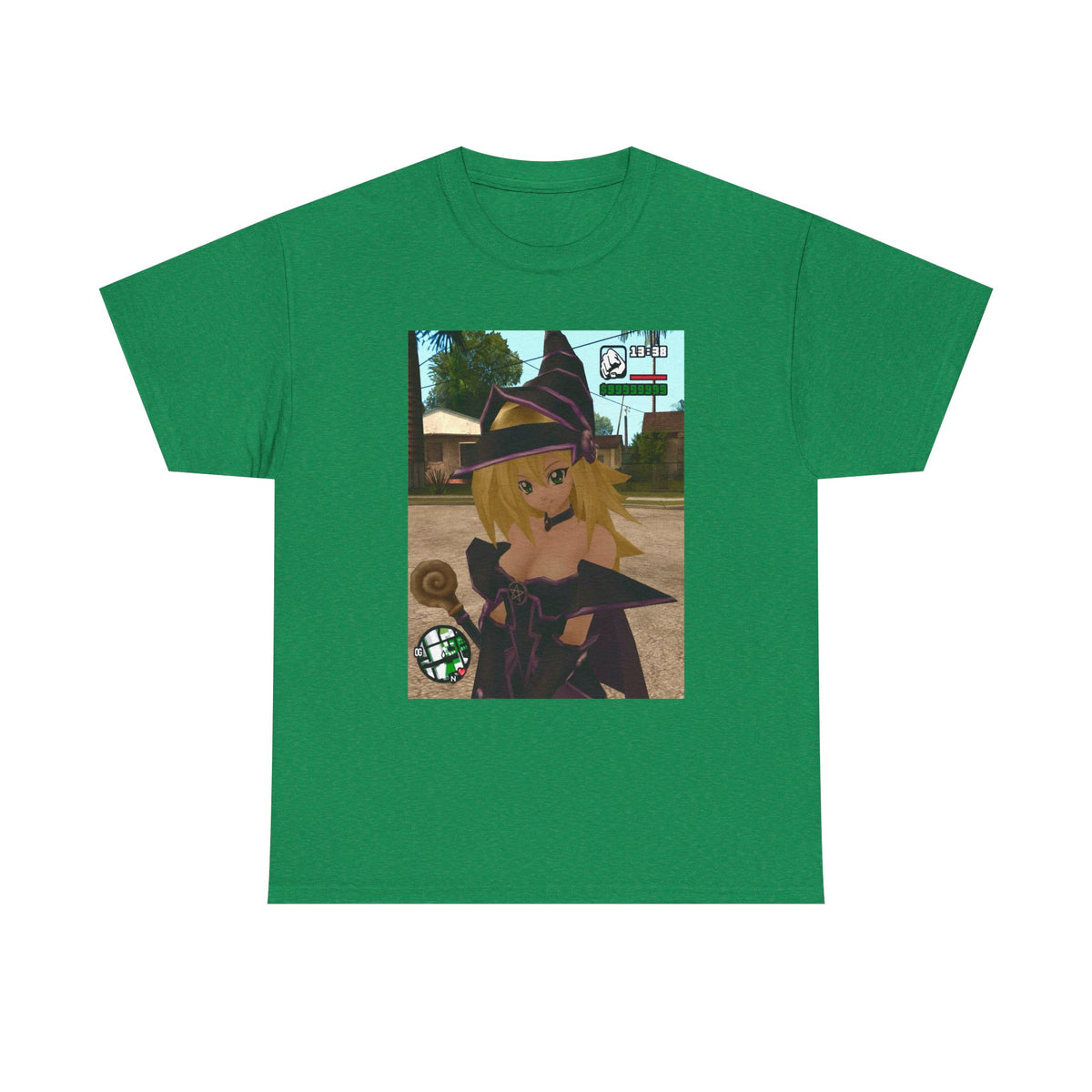 Dark Magician Girl In San Andreas Tee (Design 2)