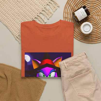 Witchy Sonic Character Giving Middle Finger