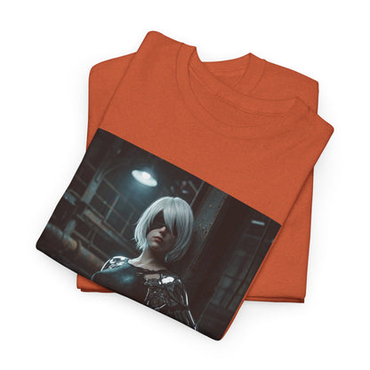Android In Melted Chrome Cyberpunk Tee