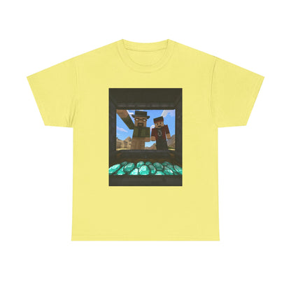Pixelated Duo With Precious Gems