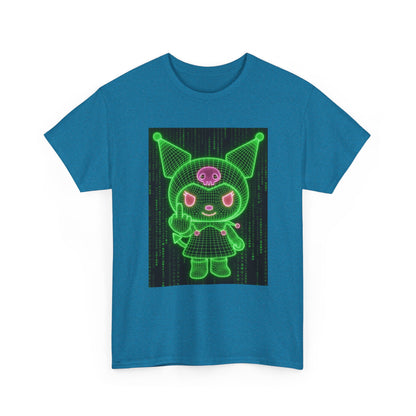 Kuromi Flipping The Bird Matrix Tee