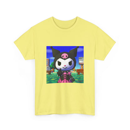 Kuromi Flipping The Bird In Animal Crossing