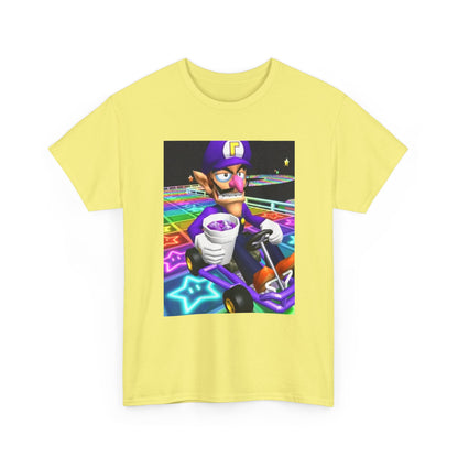 Waluigi Sipping Lean On Rainbow Road Tee (Design 4)