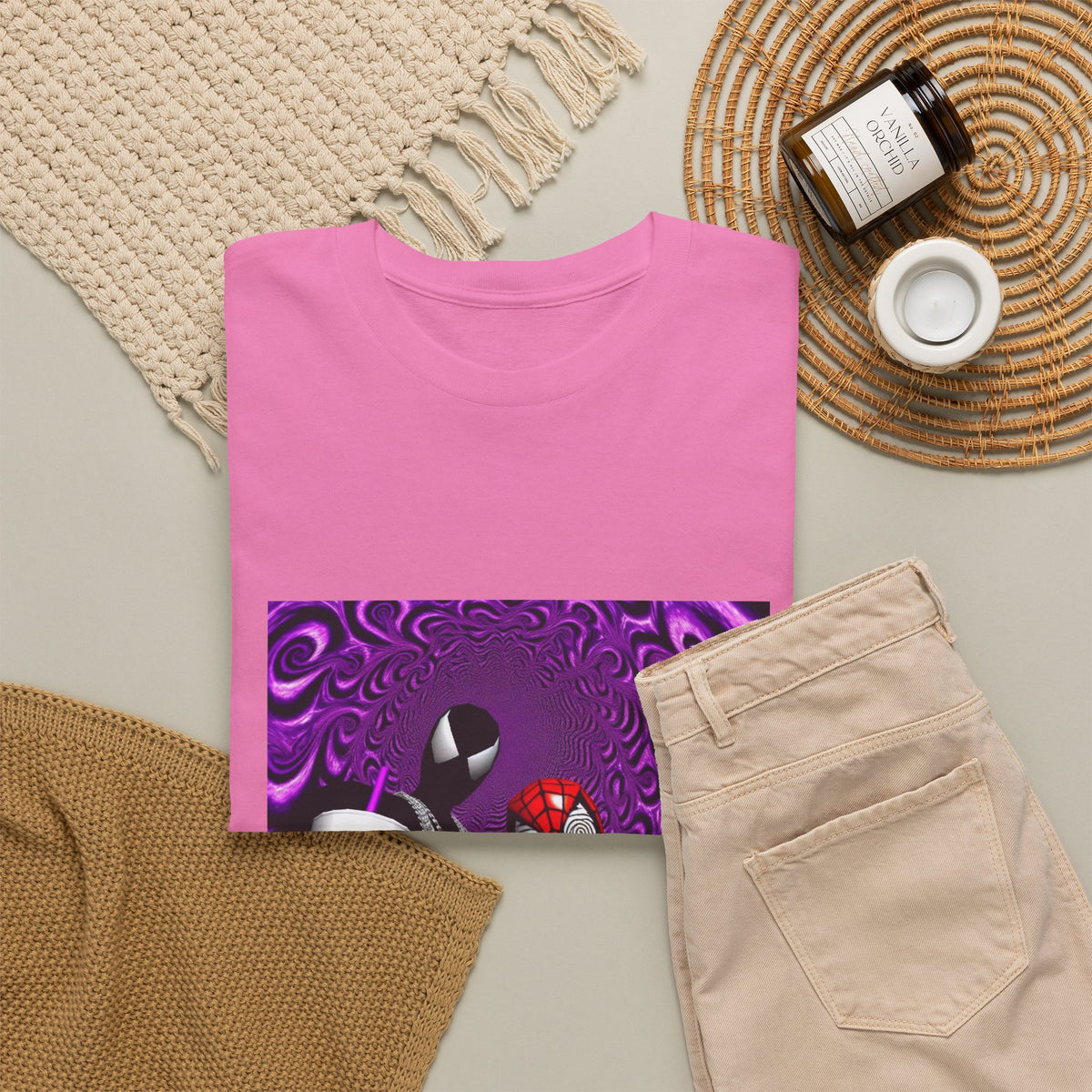 Symbiote & Spider-Man Lean Scene Tee