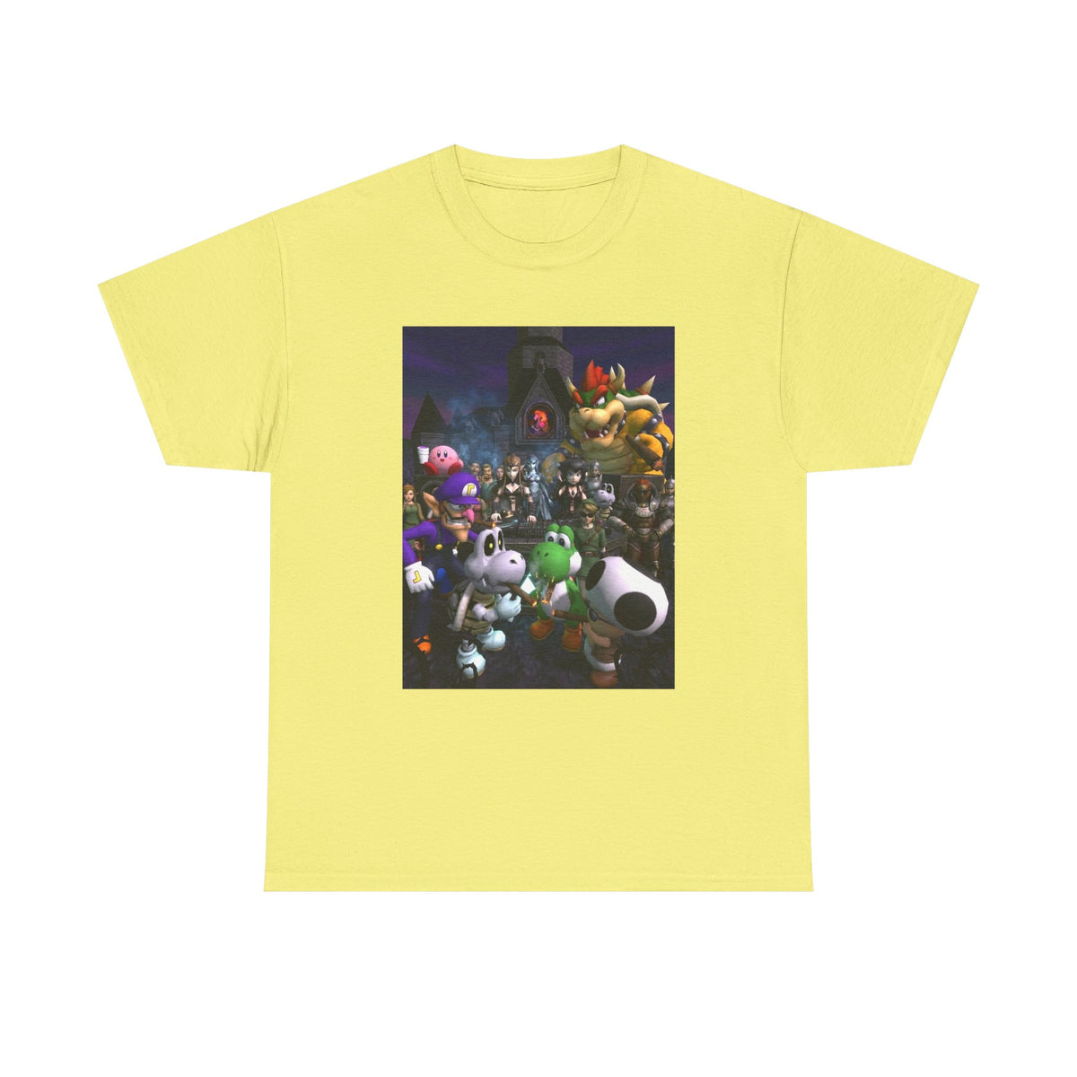 Waluigi And Friends Gathering At The Castle