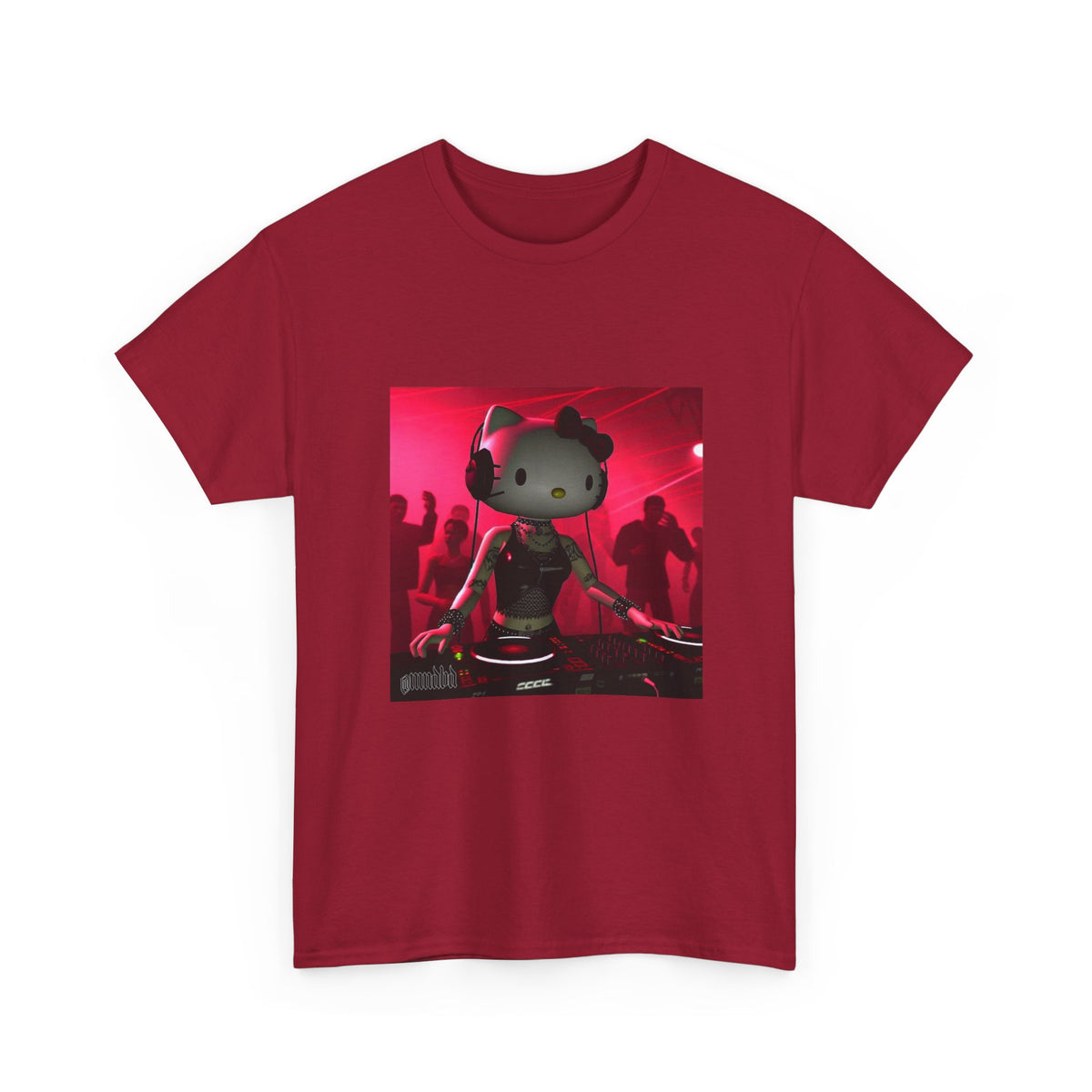 Hello Kitty DJing At The Club Tee