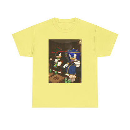 Shadow and Sonic Smoking Chill Tee