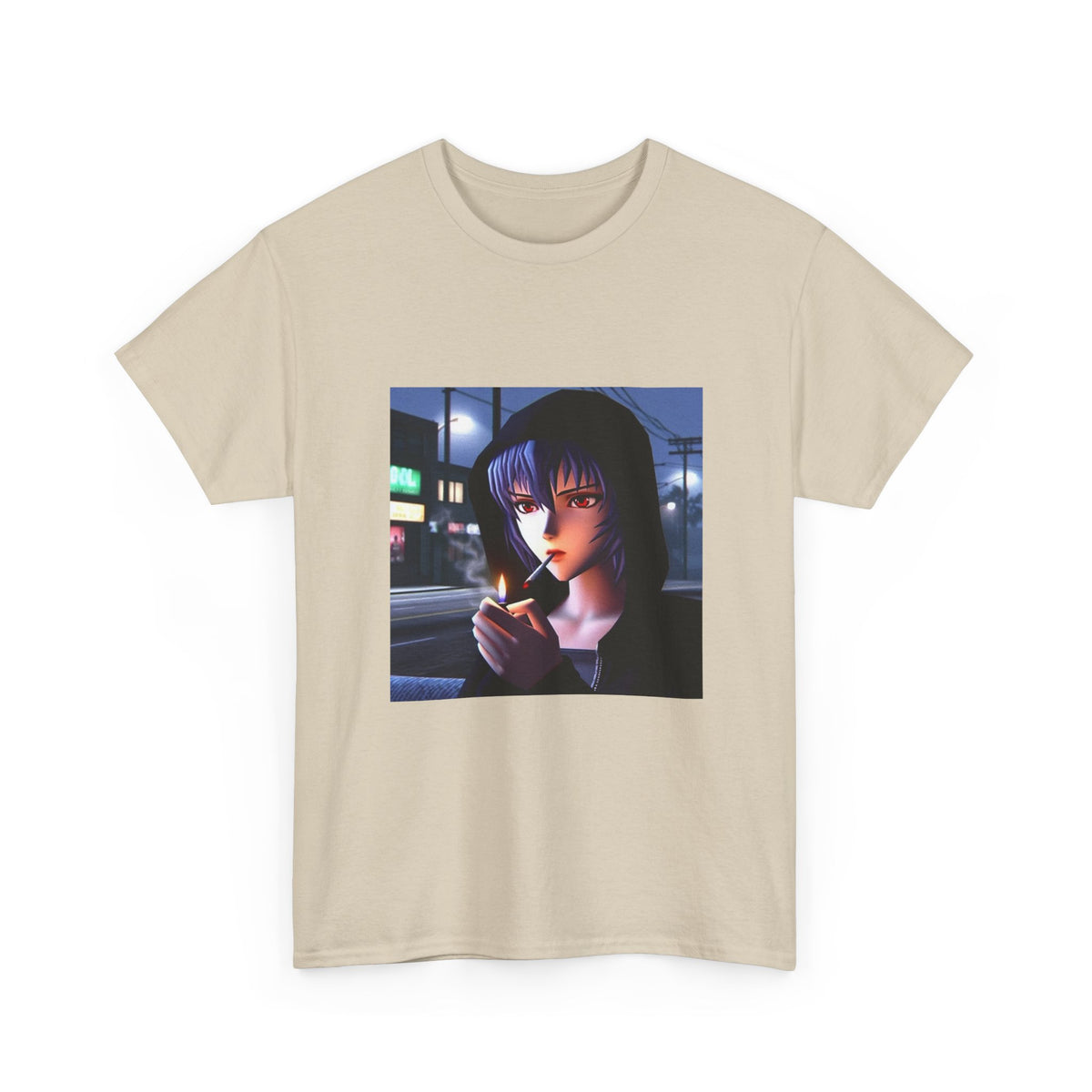 Rei Ayanami cruising GTA San Andreas Tee (Design 2)