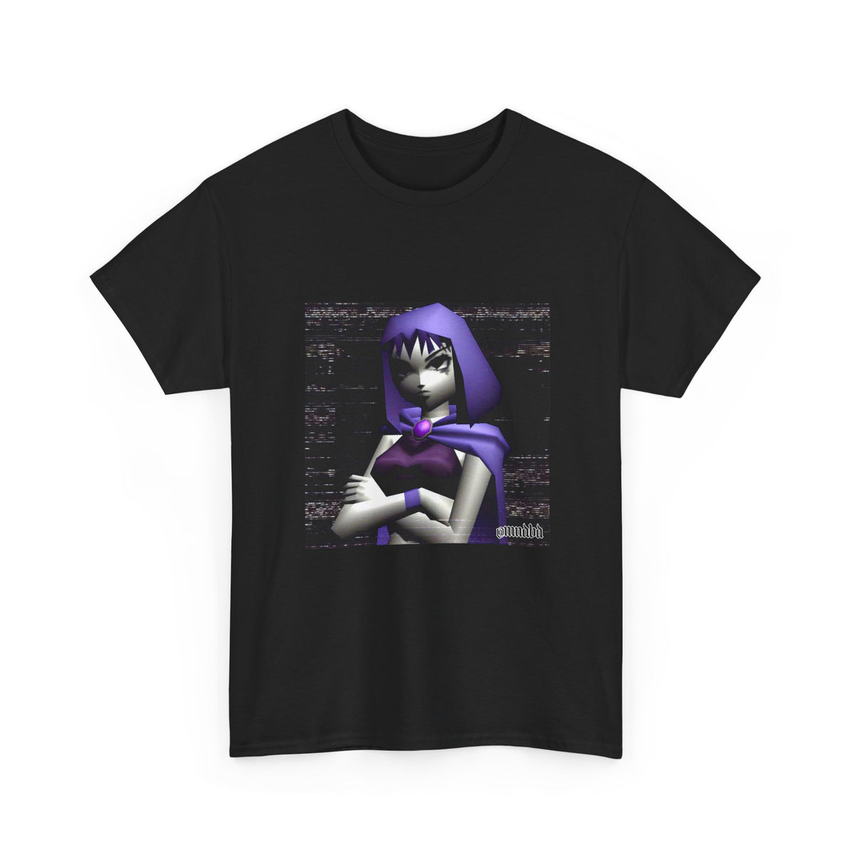 Low-Poly Raven Glaring Tee