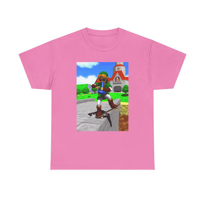Stoner Link On Skateboard With Ocarina Bong