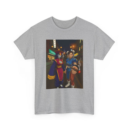Hsien-Ko And Chun-Li Sharing Blunts Tee