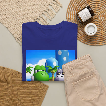 Yoshi And Dry Bones Flipping The Bird