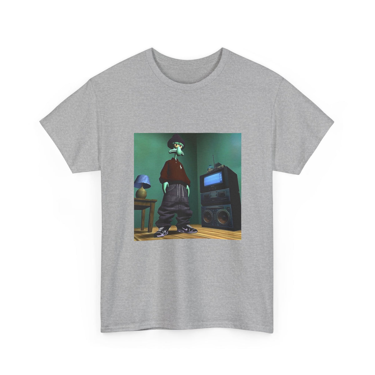 Squidward Drip In The Living Room