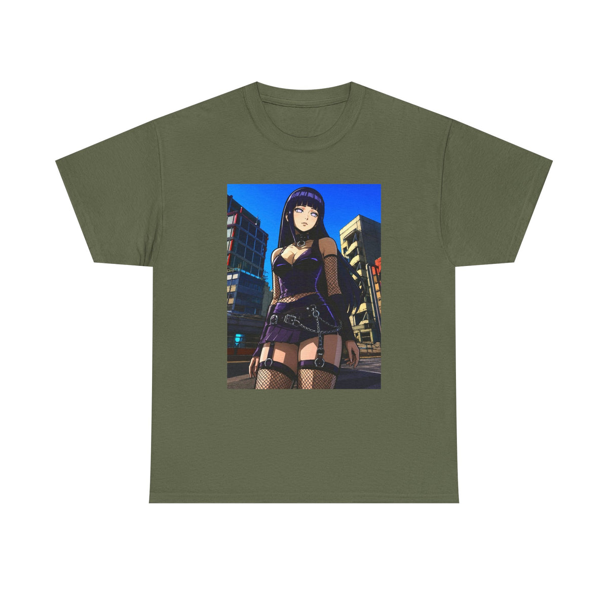 Goth Anime Girl Street Style Tee