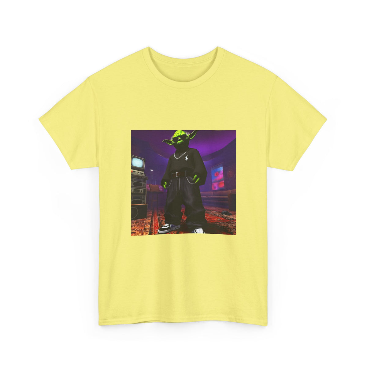 Yoda Drip Master In The Purple Room Tee