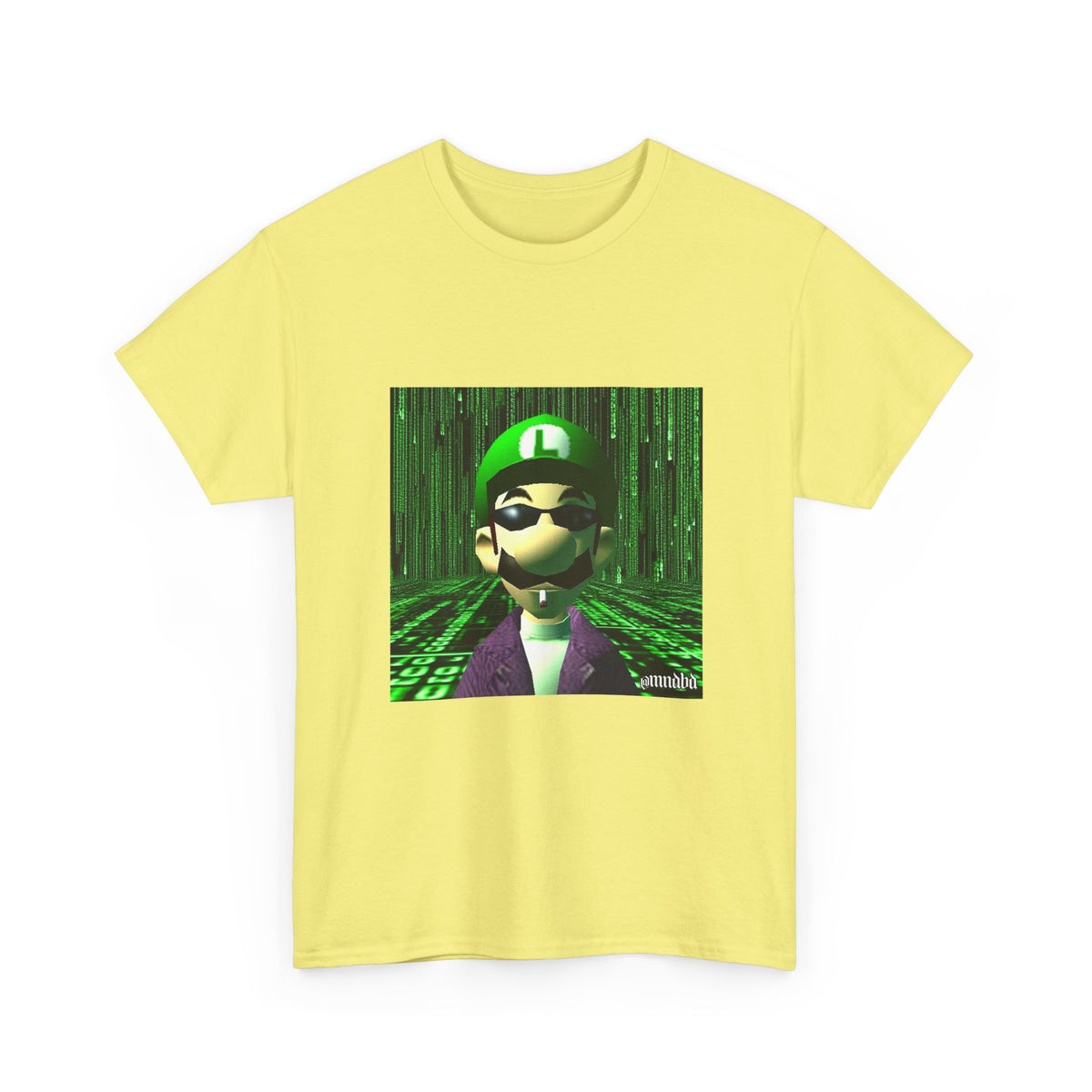 Matrix Luigi Smoking In The Glitch