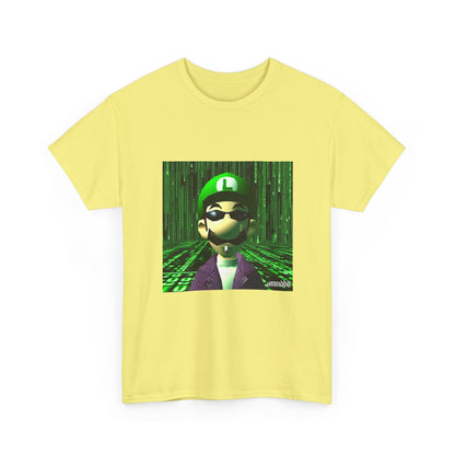 Matrix Luigi Smoking In The Glitch