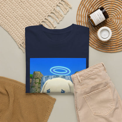 Angel Cinnamoroll Floating By Waterfall Tee