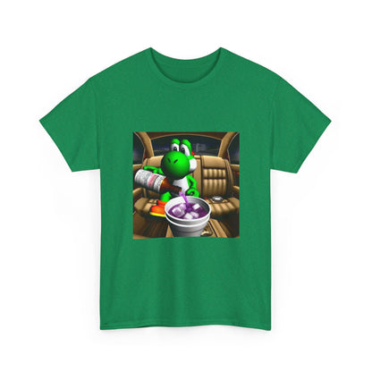 Yoshi Pouring Lean In Car Tee