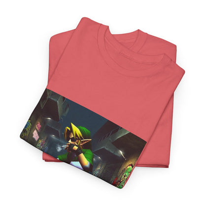 Street Link Smoking On Skateboard Tee