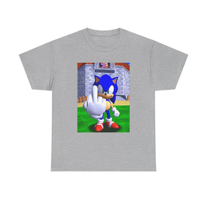 Sonic Flipping Off In The Castle Grounds