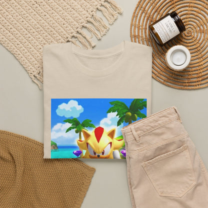 Super Shadow Flipping The Bird Tee