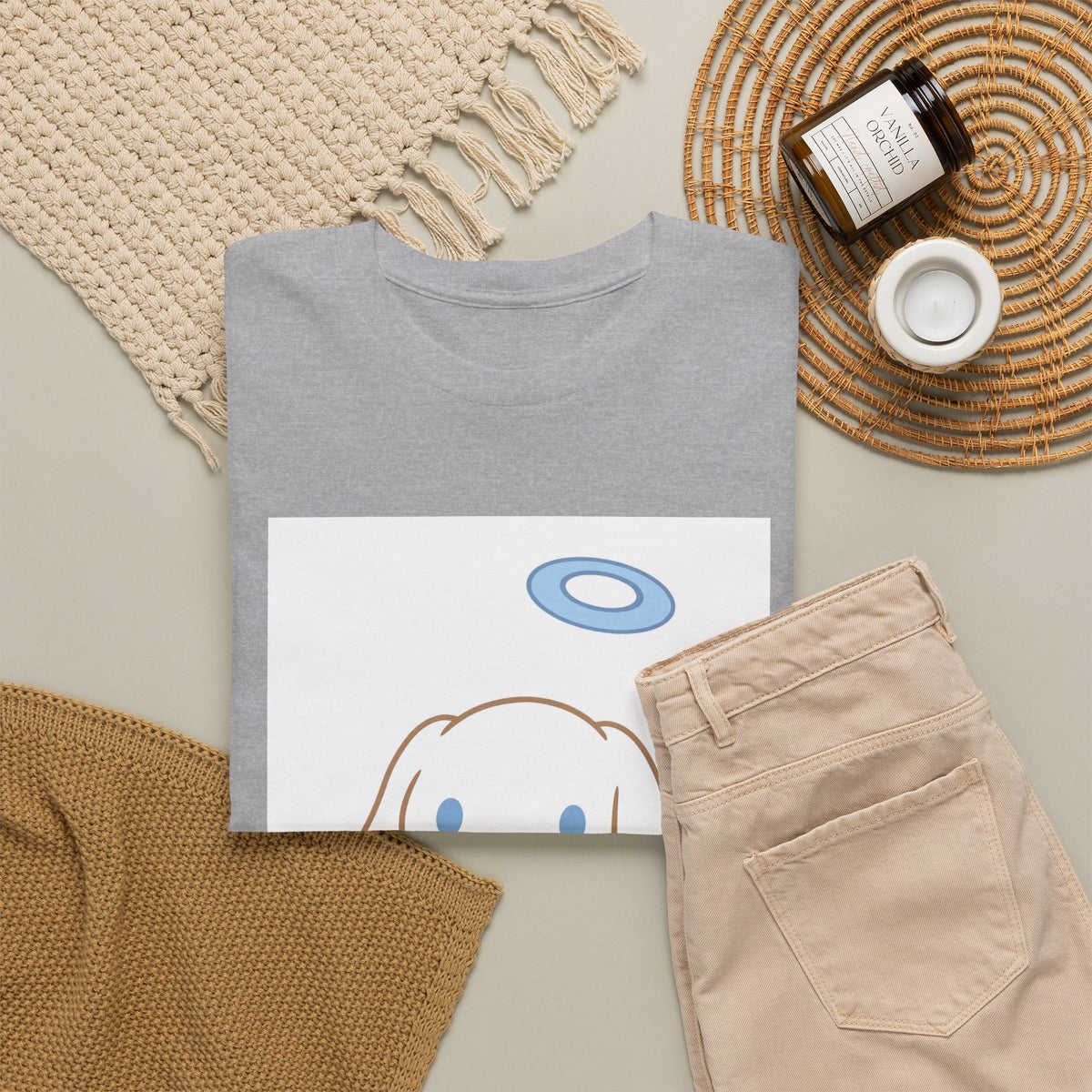Cinnamoroll Angel Floating With Halo Tee