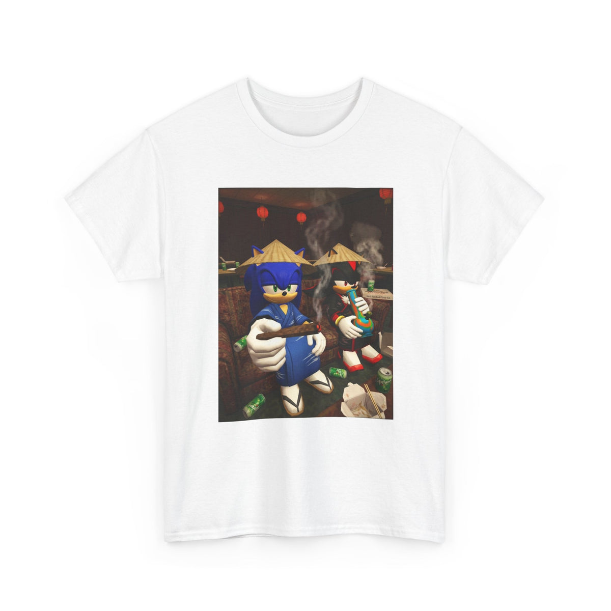 Sonic And Shadow Chillin' Like Villains Tee
