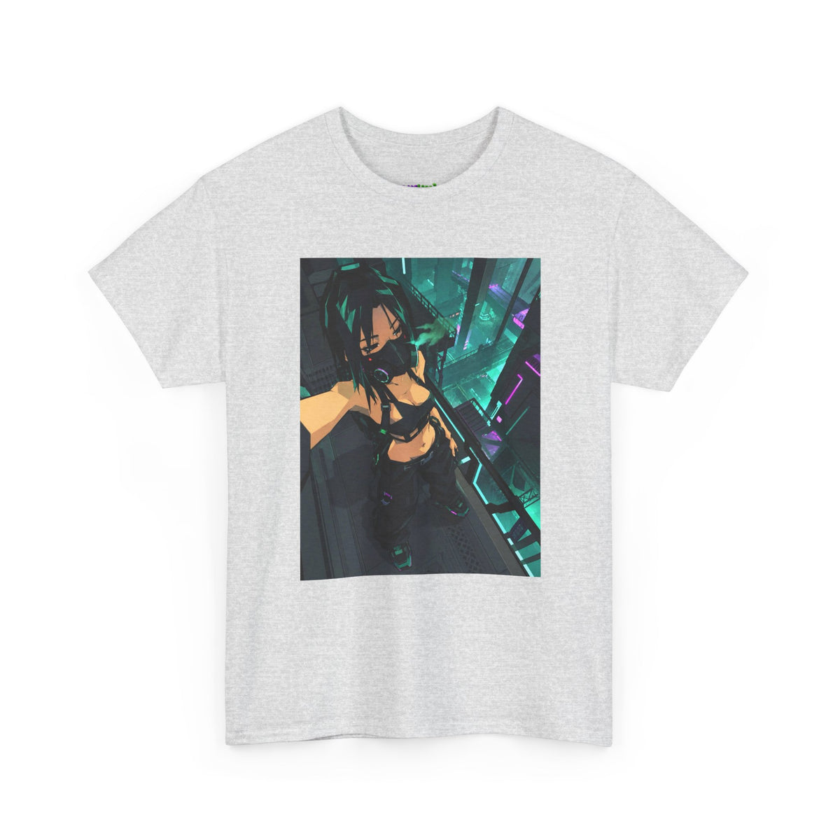 Midnight Ember Leaf Graphic Tee