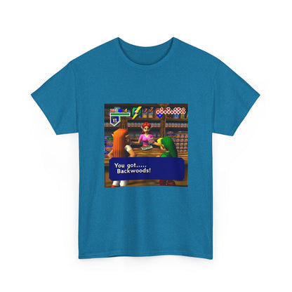 Link Buying Backwoods In Hyrule Shop Tee