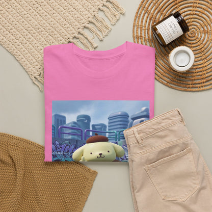 Pompompurin Flipping Off On Skateboard
