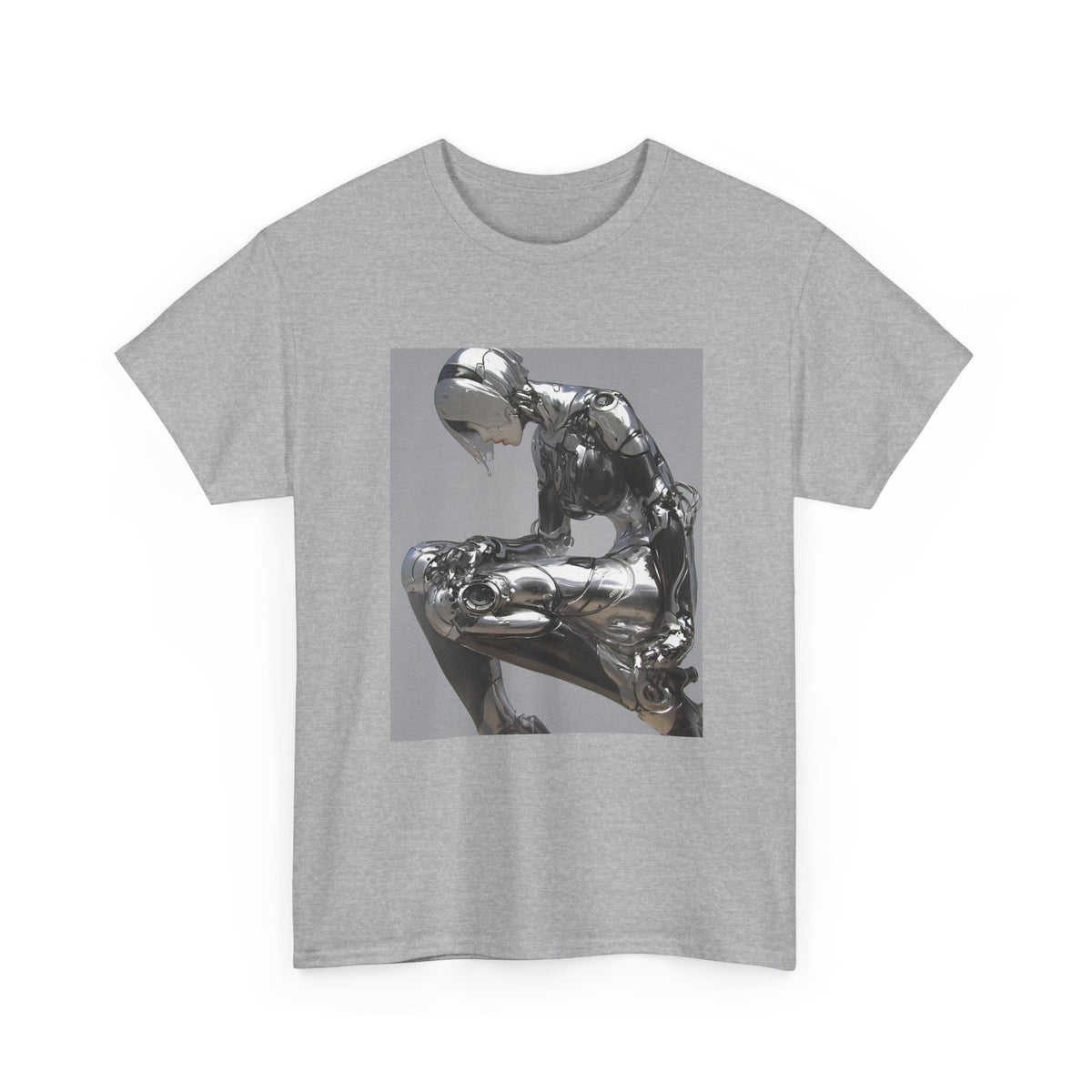 Liquid Chrome Flow Tee