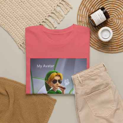 Stoner Link Xbox Avatar Puffing Blunt Tee