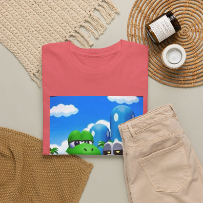 Yoshi And Dry Bones Flipping Off Tee (Design 7)