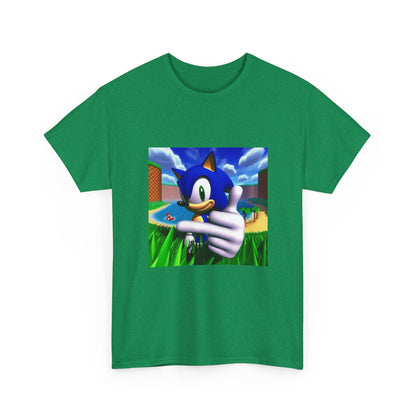 Sonic Giving Thumbs Up With Mario