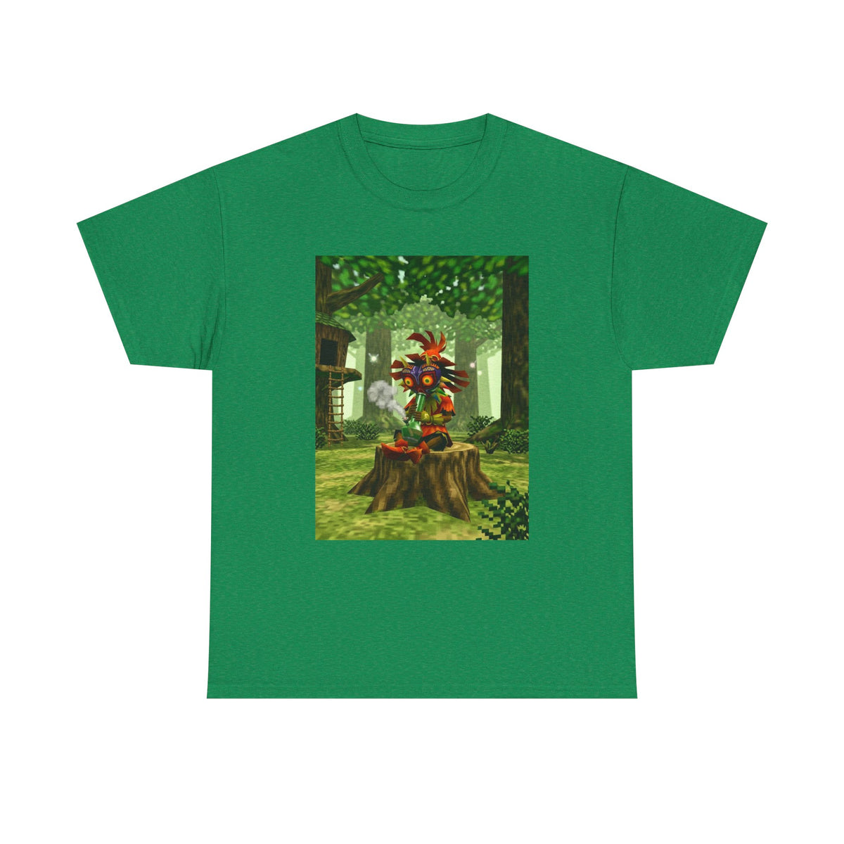 Skull Kid Bong Hit Forest Tee