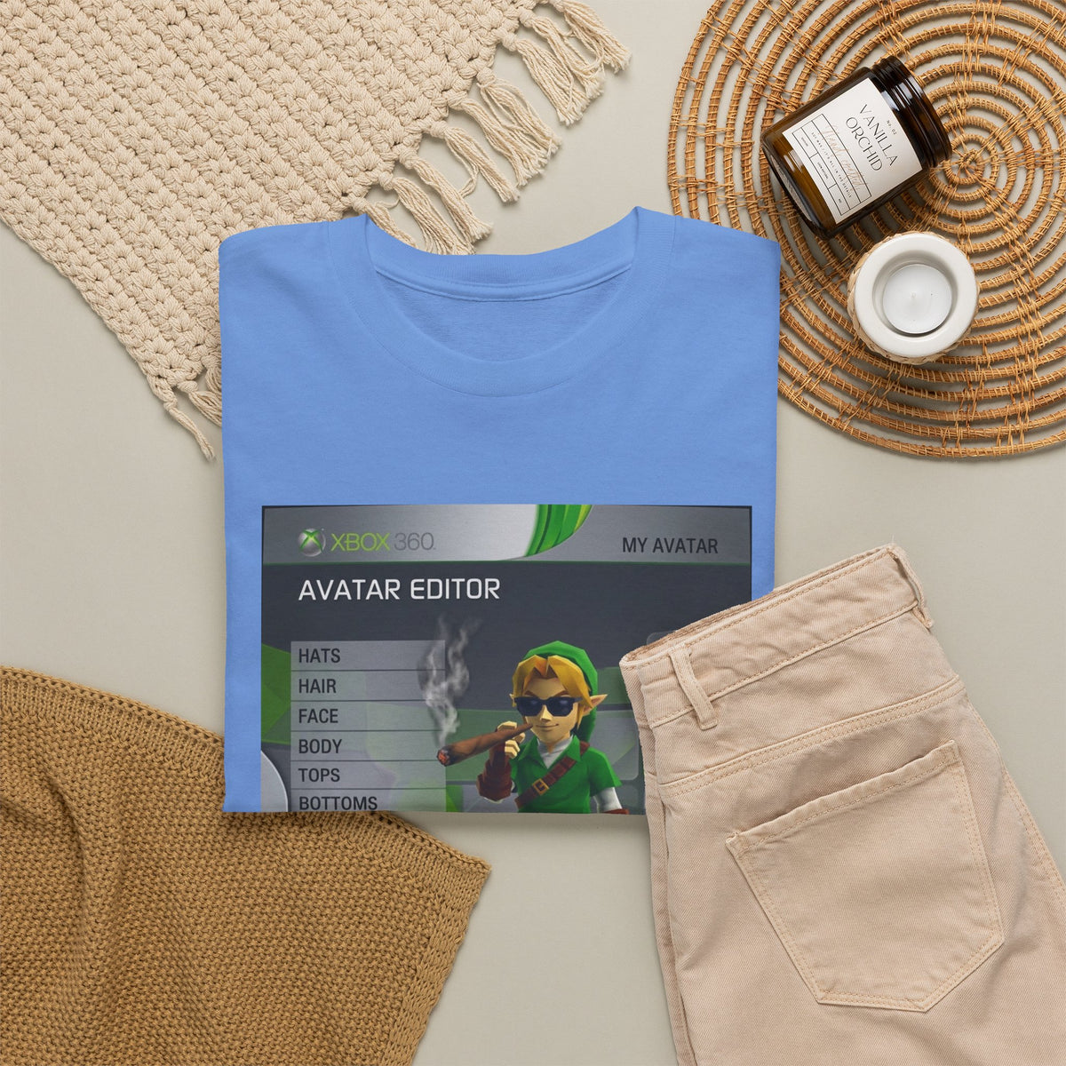 Chill Link Smoking Blunt Avatar Tee