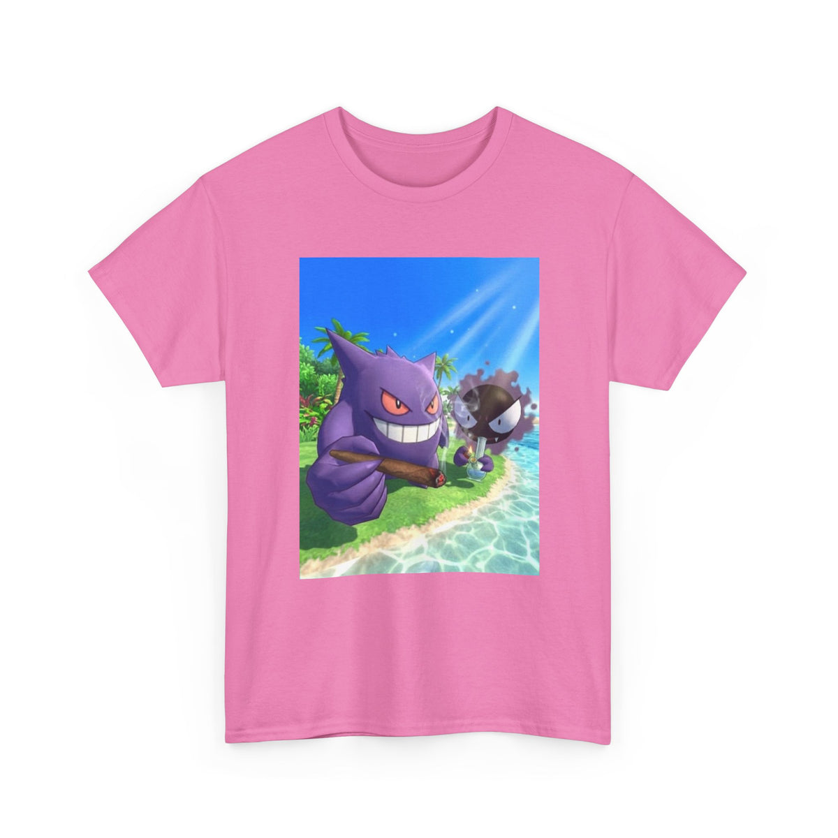 Gengar and Gastly Chillin' By The Beach