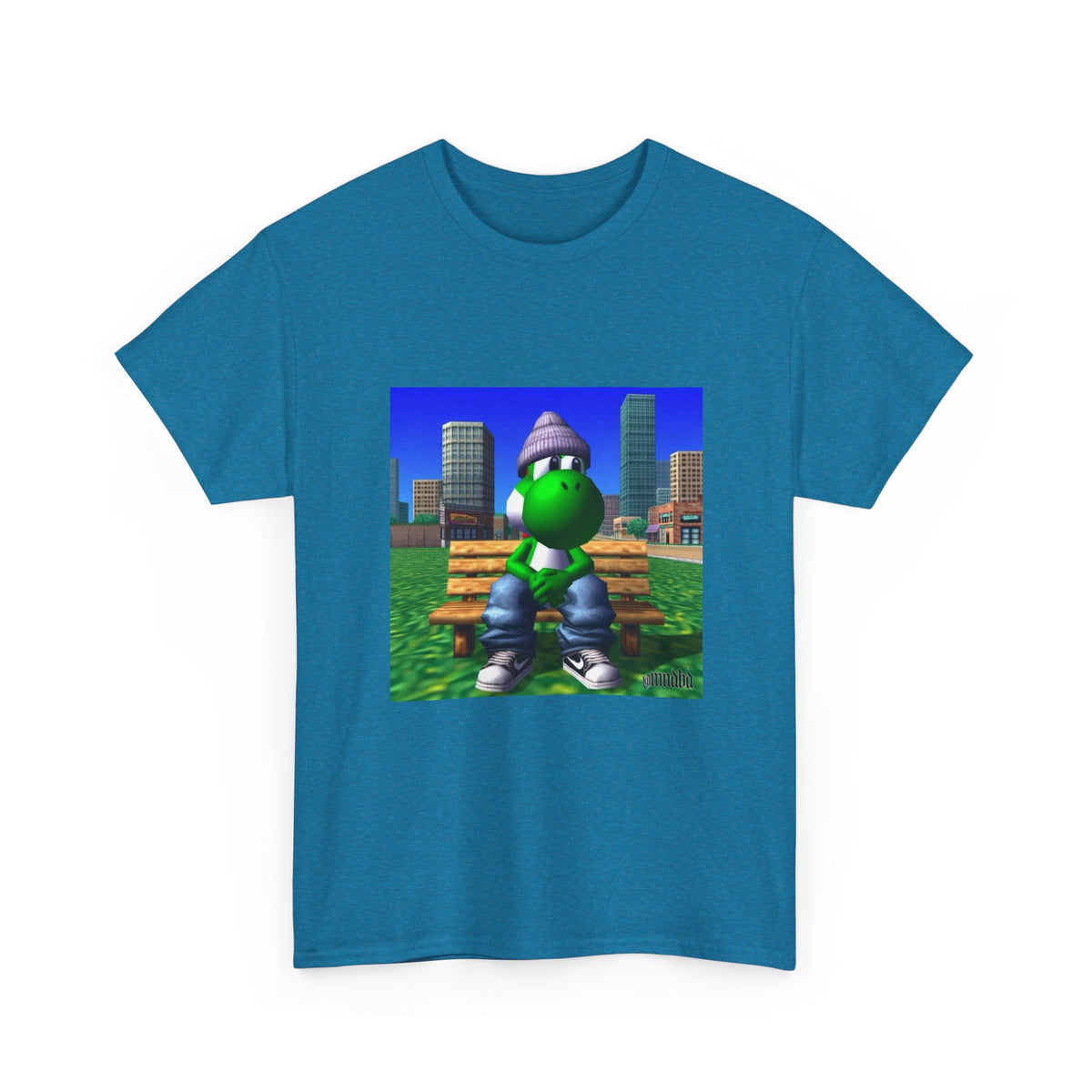Chill Yoshi On Bench City Vibes Tee