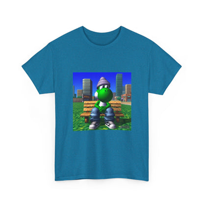 Chill Yoshi On Bench City Vibes Tee