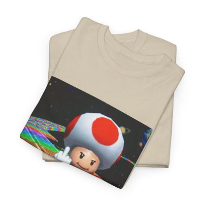 Toad Flipping The Bird On Rainbow Road